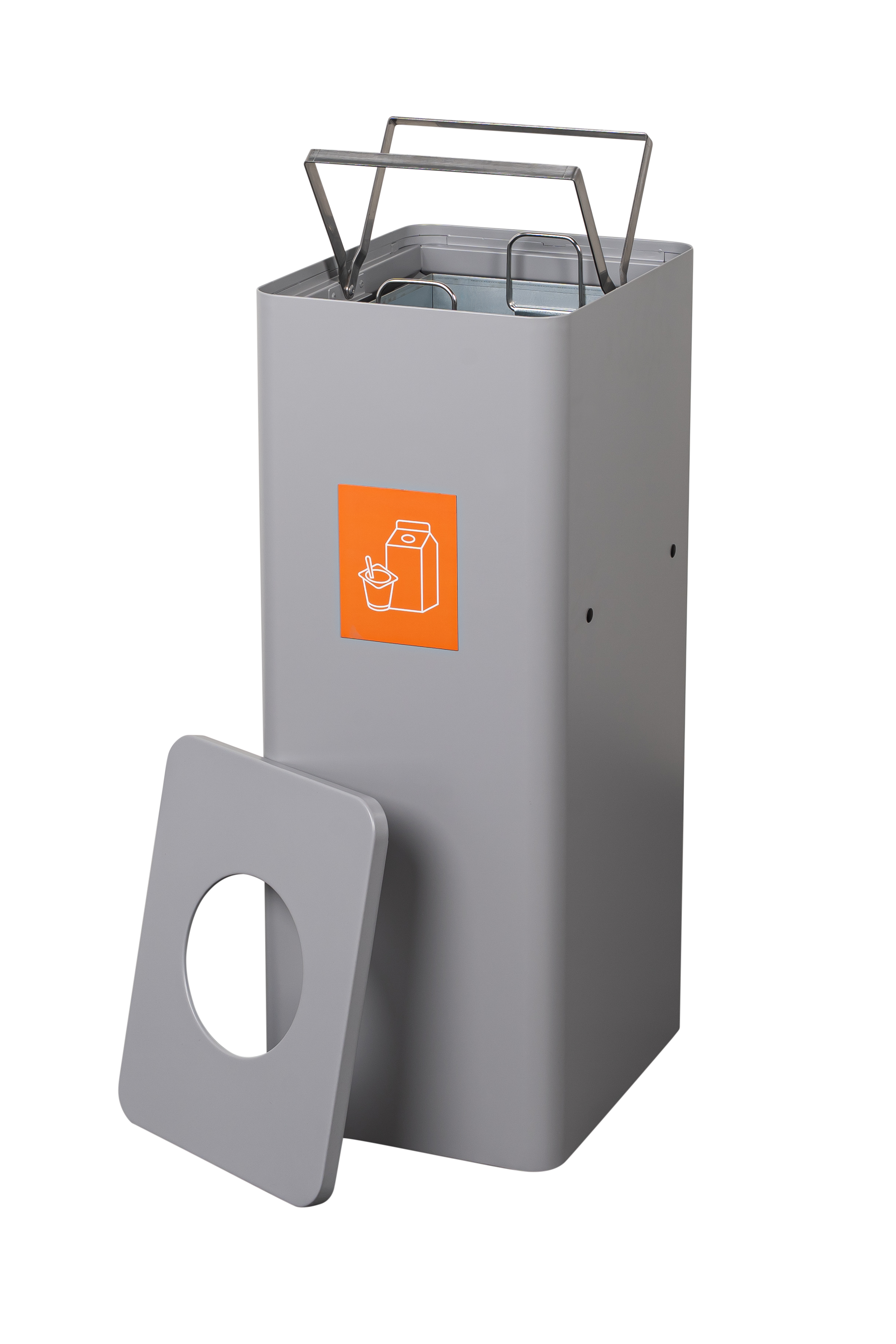 Poubelle Ergofy 60 litres gris