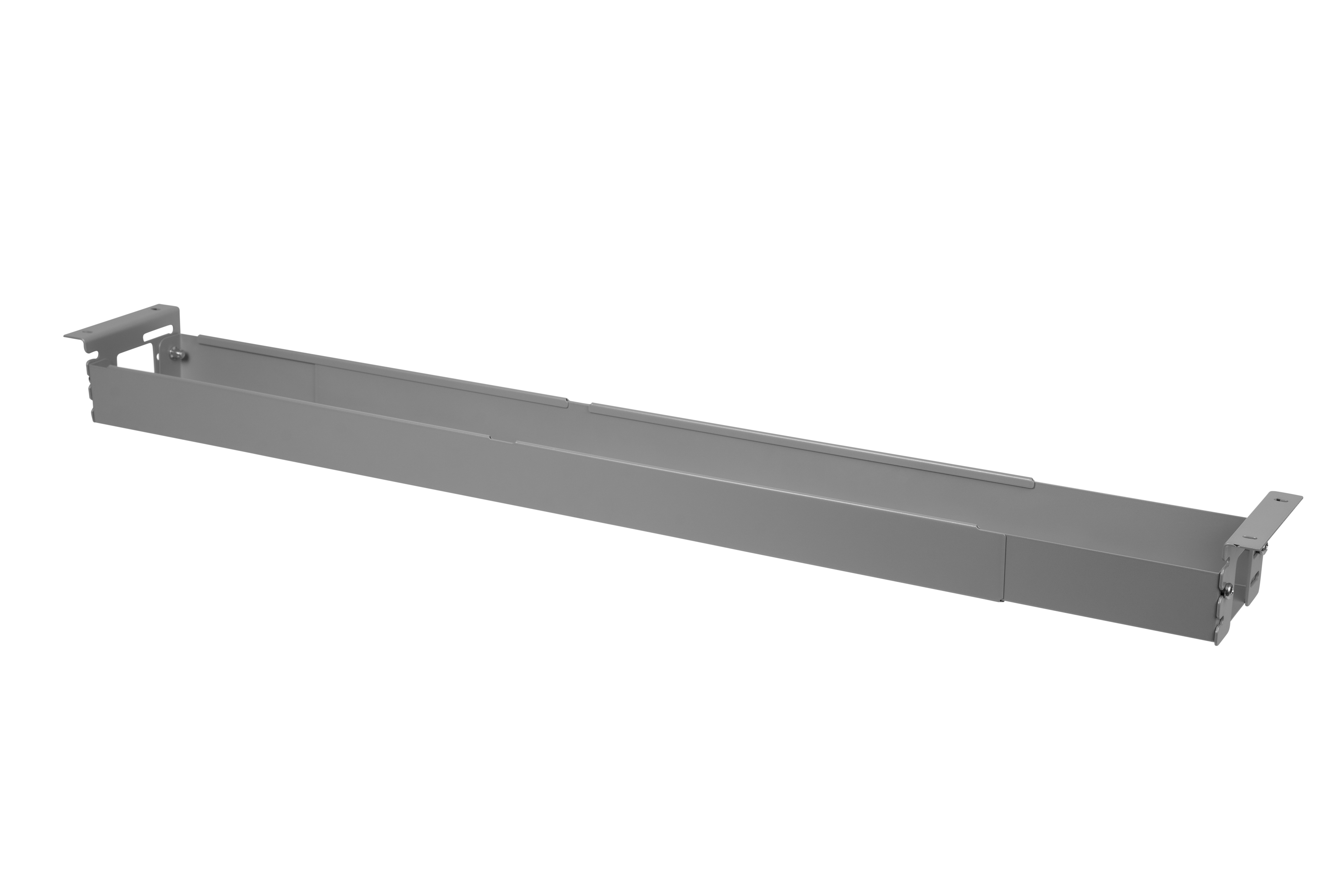 Goulotte passe-câbles universelle Ergofy gris argenté 