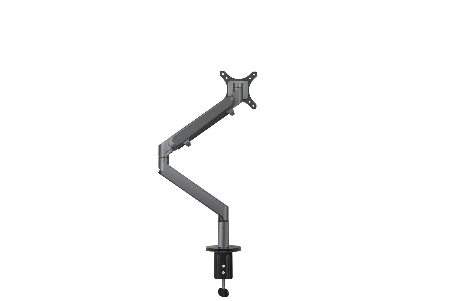 Support de moniteur Ergofy à ressort à gaz 19-27" Noir - Simple